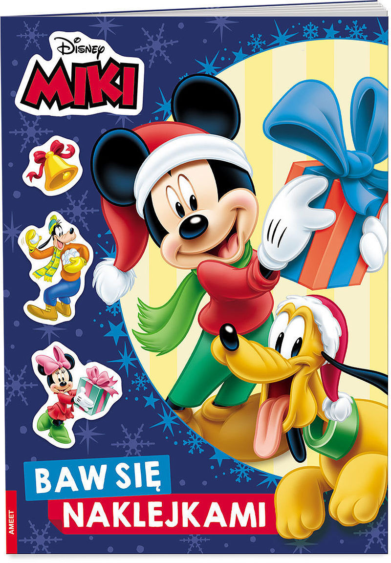 Miki baw się naklejkami stj-9105
