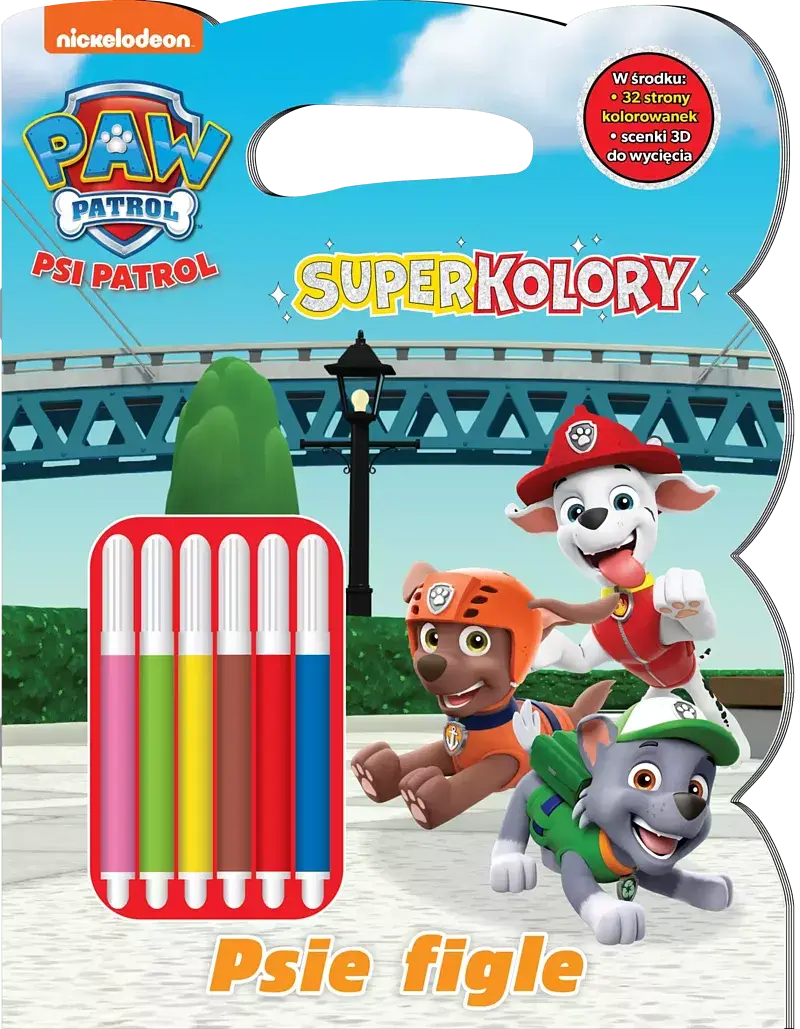 Psi Patrol. SUPERKOLORY cz. 9 Psie figle