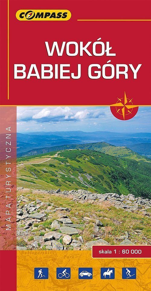 Wokół Babiej Góry. Mapa turystyczna w skali 1:60 000