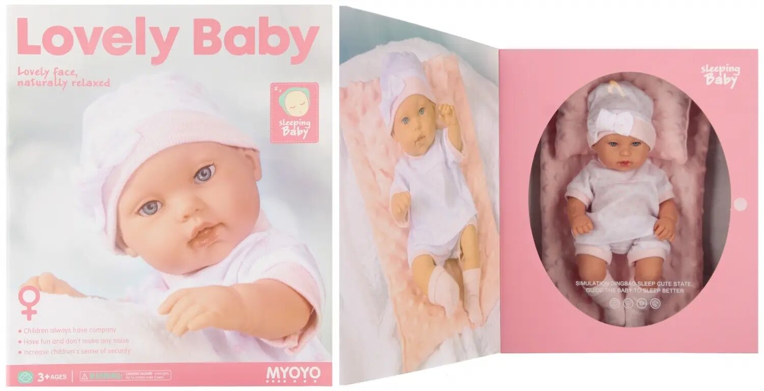 Lalka Bobas 33cm z akcesoriami