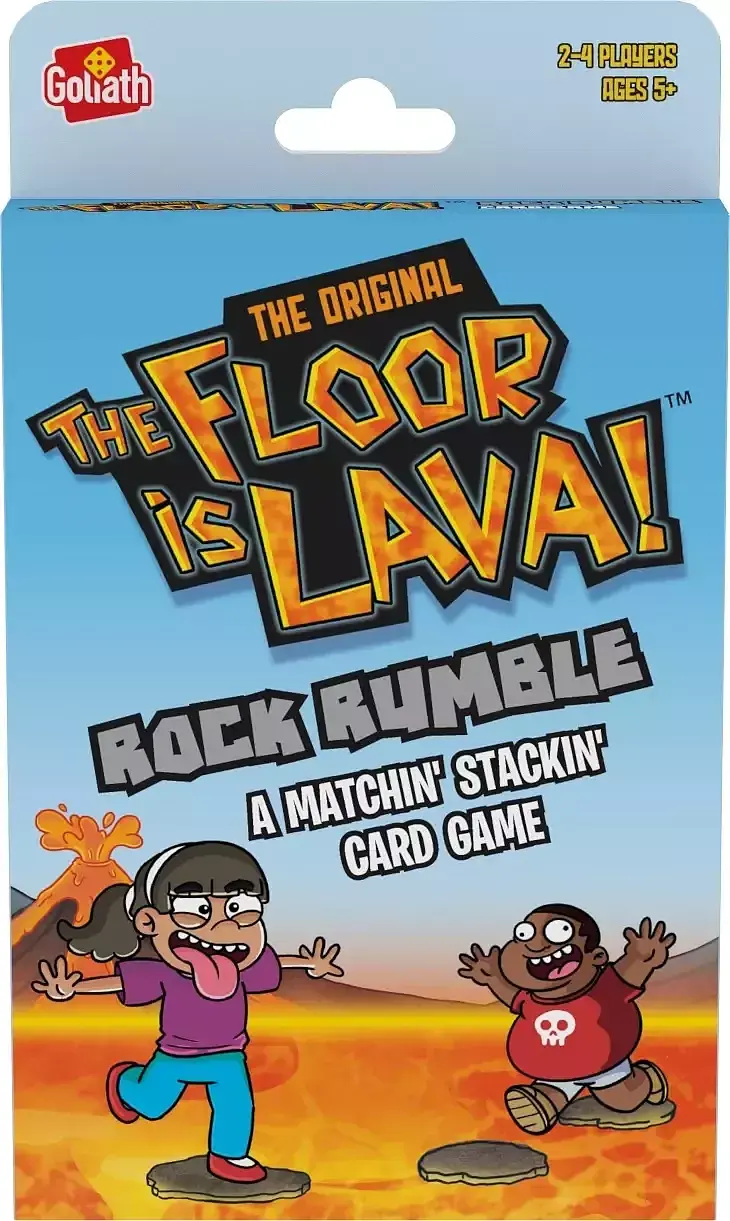 Gra podłoga to lawa rock rumble karcianka