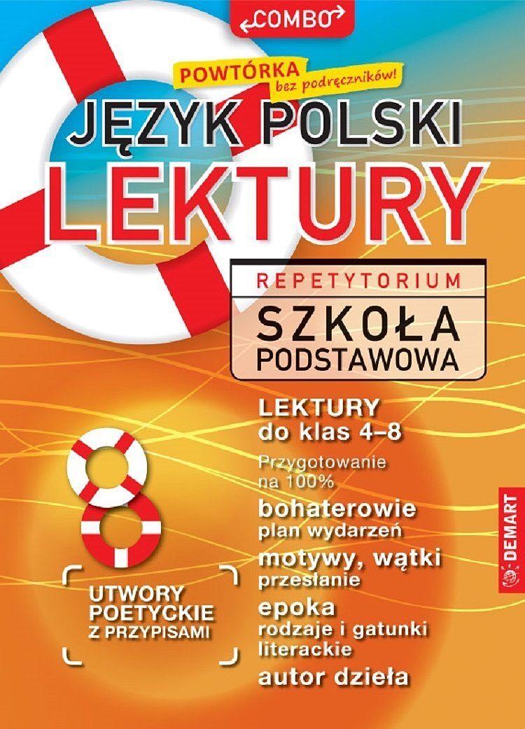 Język polski Lektury. Repetytorium. Szkoła podstawowa Klasy 4-8