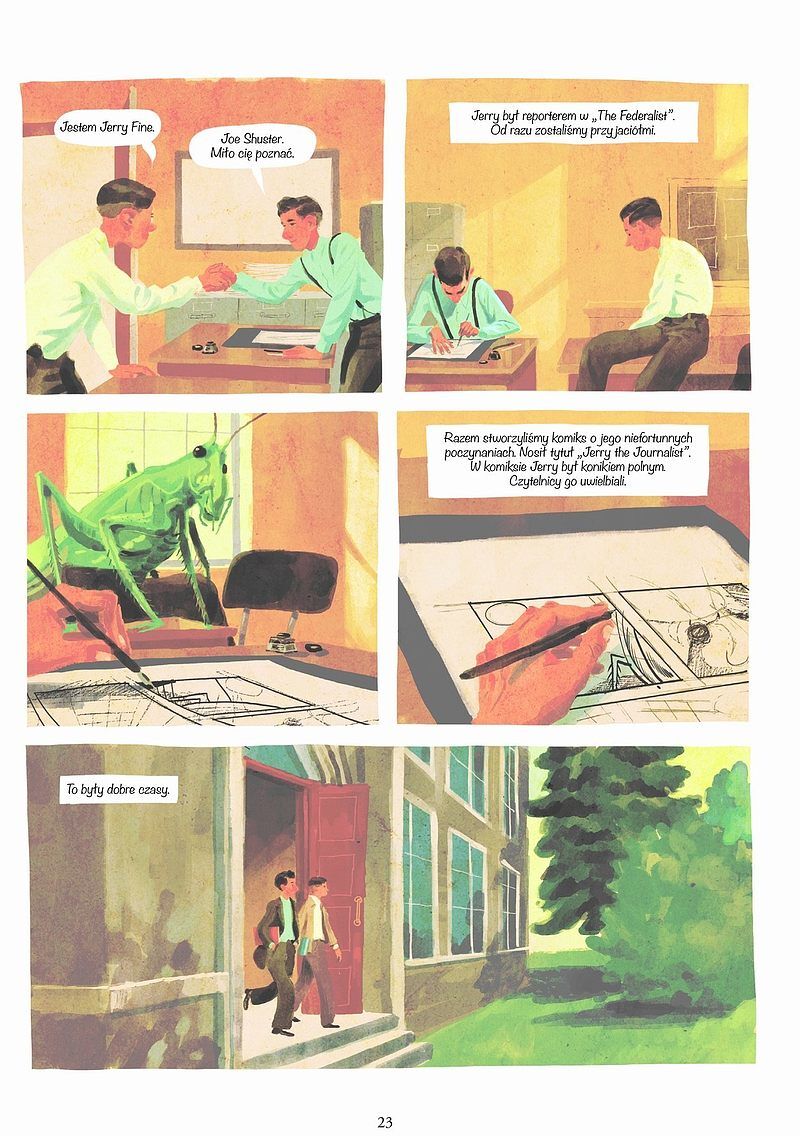 Joe Shuster. Opowieść o narodzinach Supermana