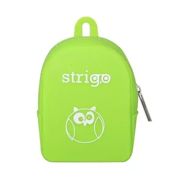 Portfelik silikonowy strigo zielony