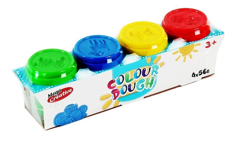 Masa plastyczna 4 kolory zestaw