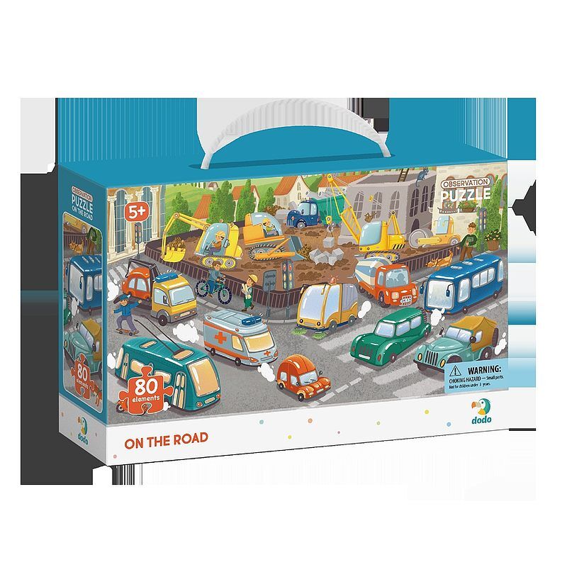 Puzzle 80 obserwacyjne 80 na drodze