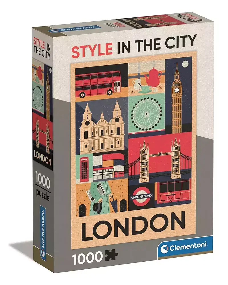 Puzzle 1000 compact london 39844