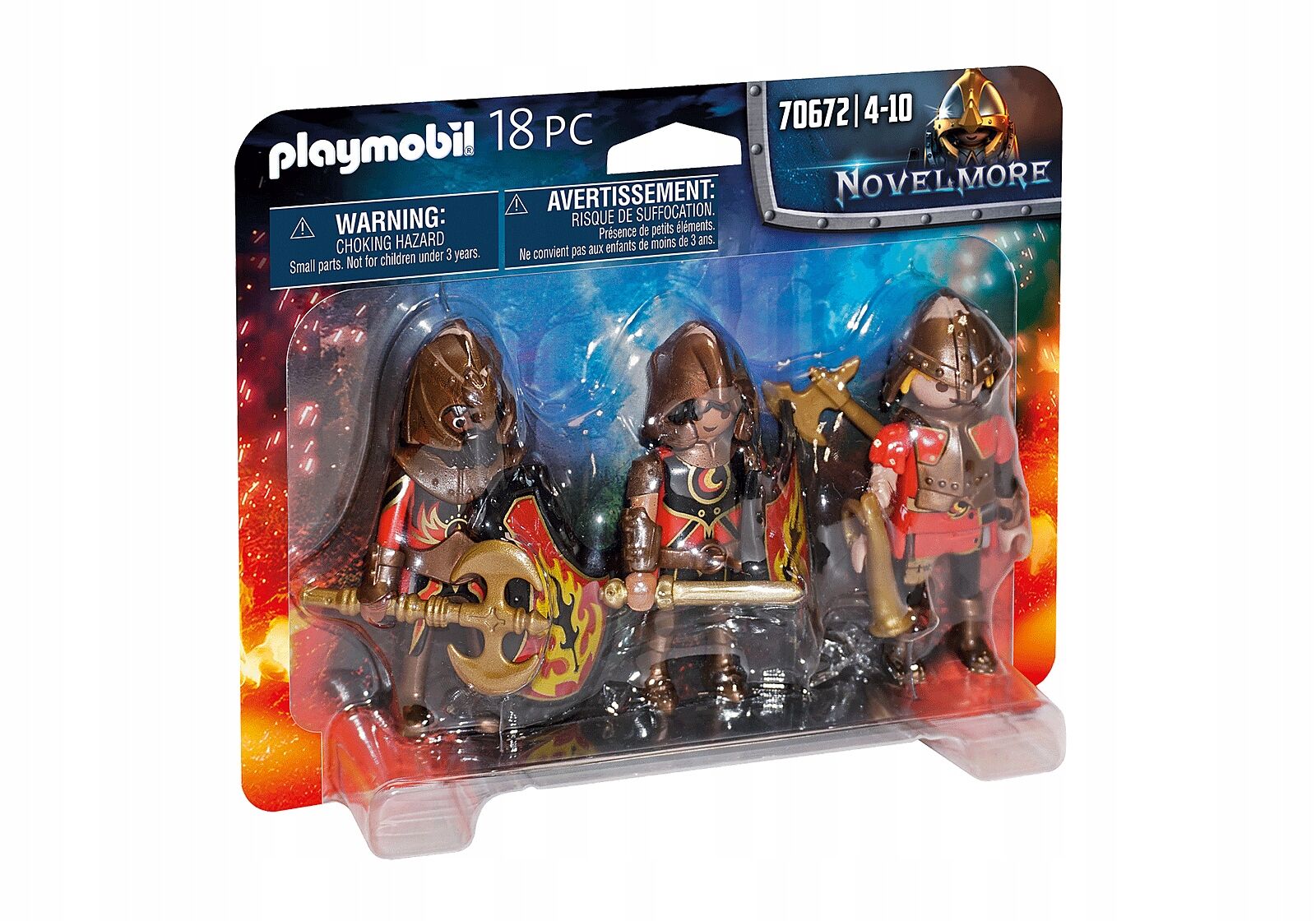 Playmobil Trzech Wojowników Burnham 70672