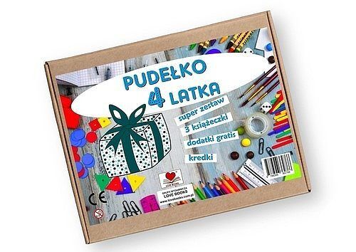 Pudełko 4 latka Super zestaw
