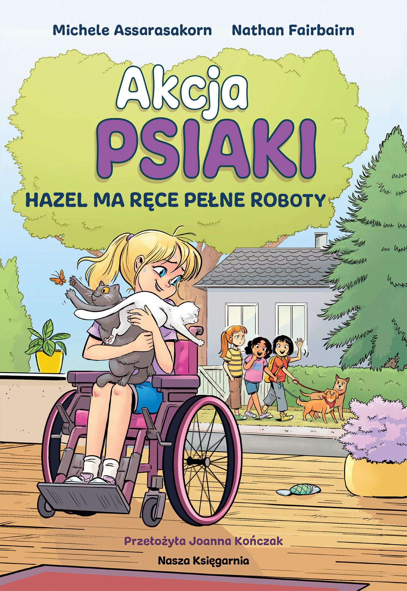 Akcja PSIAKI  -4 -  Hazel ma ręce pełne roboty