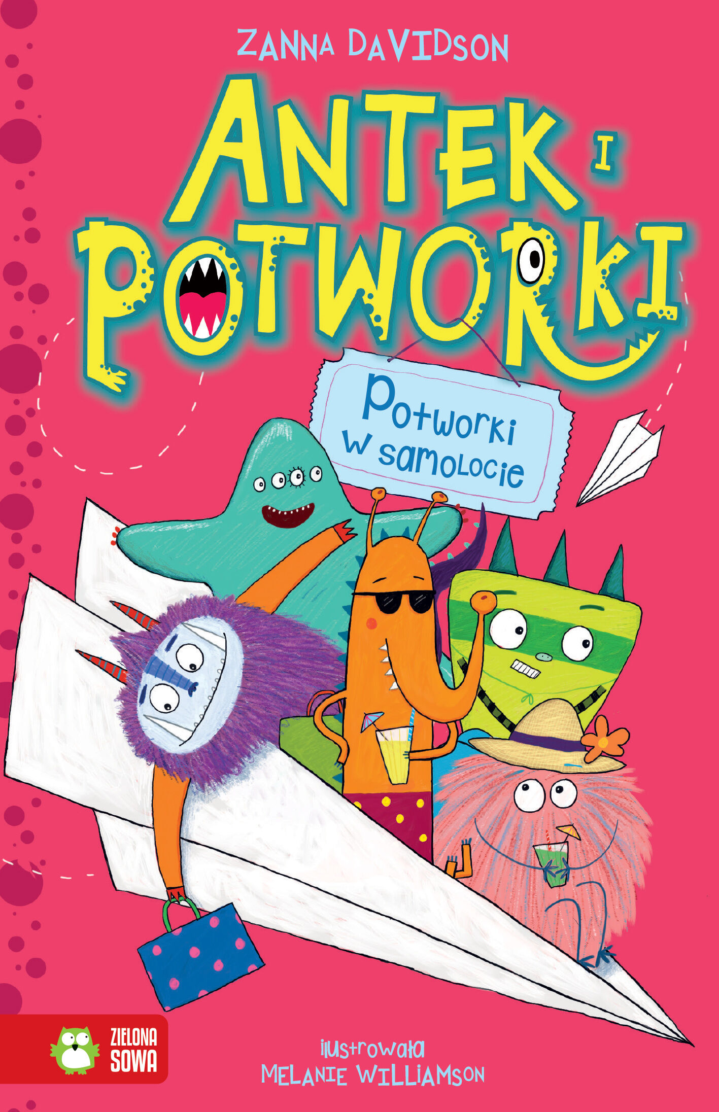 Antek i potworki. Potworki w samolocie