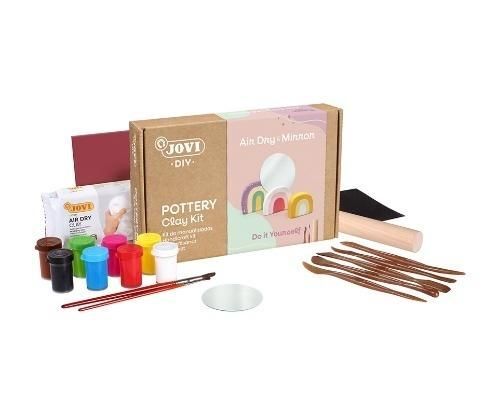 Zestaw DIY z gliną lustro