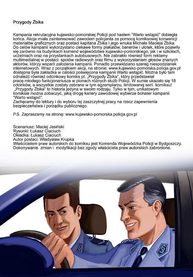 Komisarz Żbik - Warto wstąpić