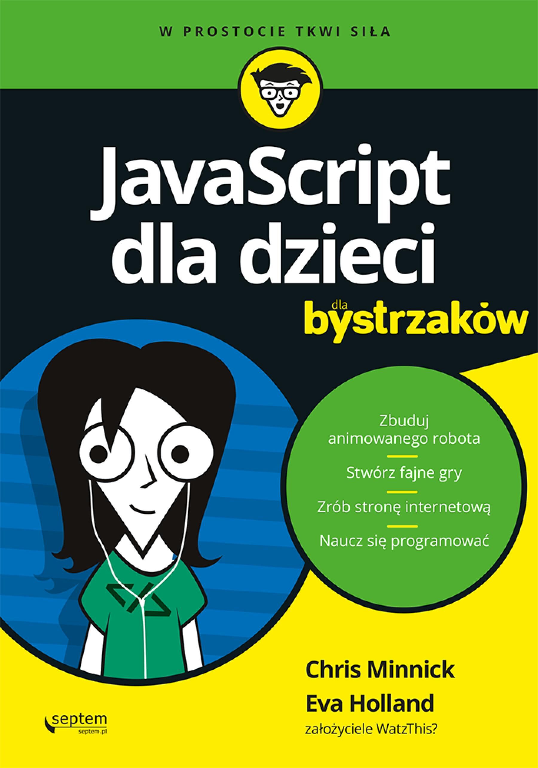 JavaScript dla dzieci dla bystrzaków (e-book)