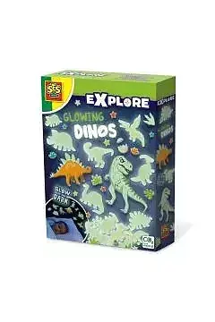 Świecące w ciemności dinozaury ses expolre