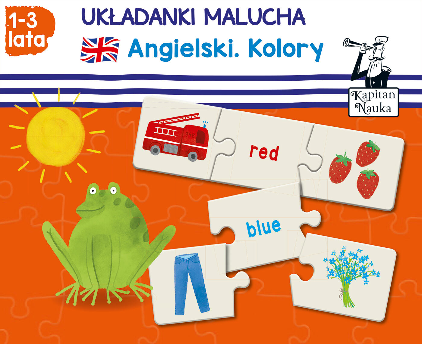 Układanki malucha Angielski Kolory