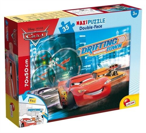 Puzzle dwustronne maxi Auta 35