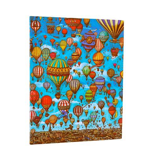 Notatnik w linie Paperblanks Pierre the Maze Detective, Balloon Festival Ultra