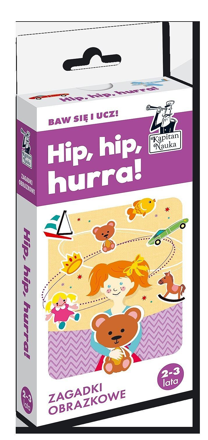 Hip, hip, hurra! Zagadki obrazkowe. Kapitan Nauka