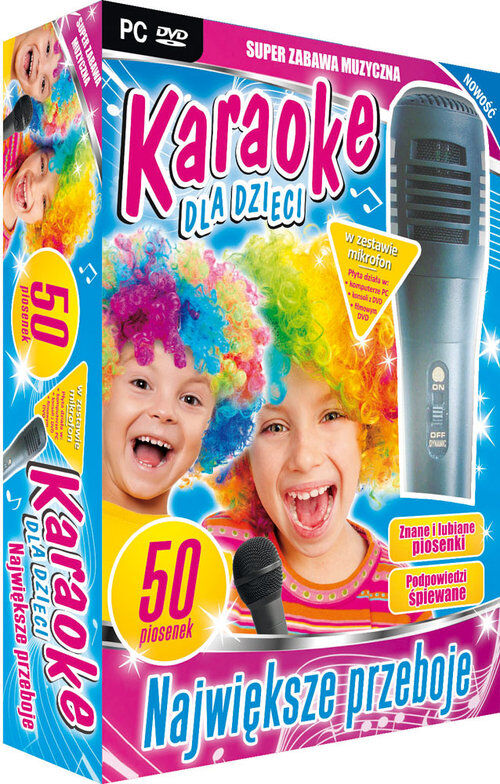 Karaoke Dla Dzieci: Największe Przeboje z mikrofonem (PC-DVD)