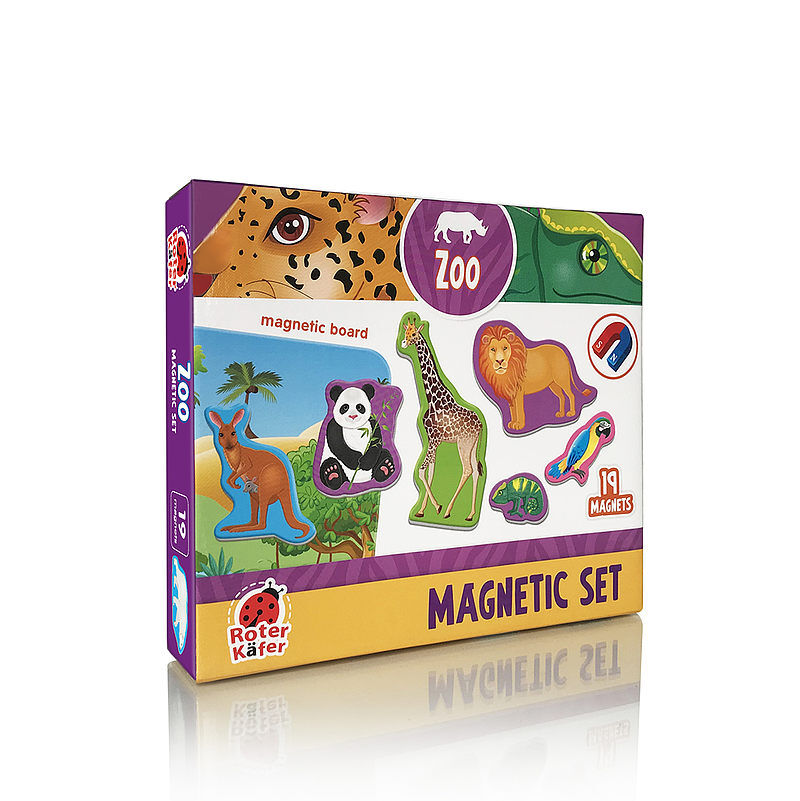 Zestaw magnetyczny z tablicą zoo rk2090-02