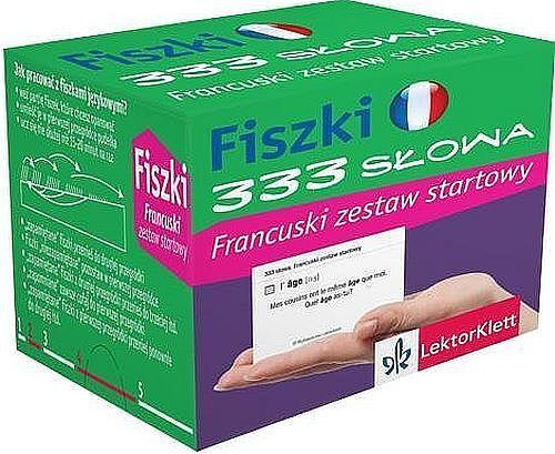 Fiszki 333 słowa francuski zestaw startowy pons w. 1