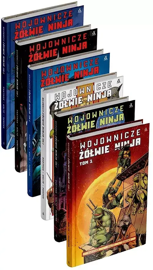 Wojownicze Żółwie Ninja tomy 1-6