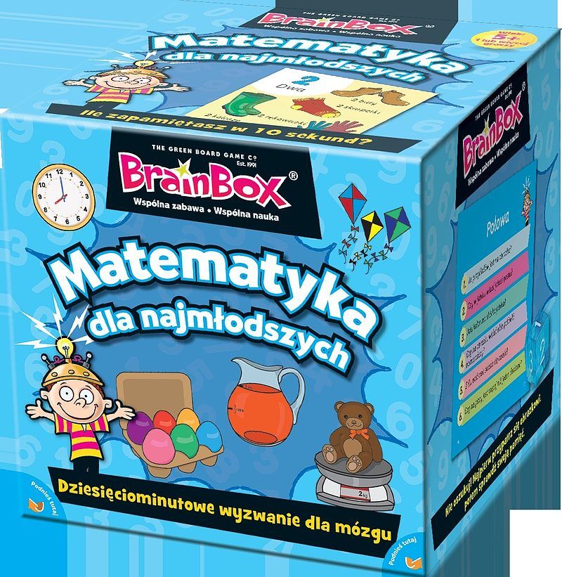 Gra brainbox matematyka dla najmłodszych