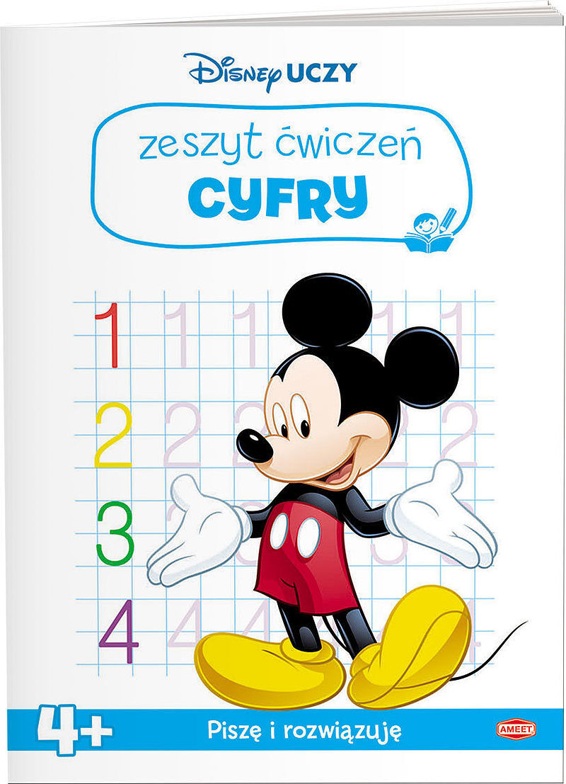 Disney uczy miki zeszyt ćwiczeń liczby udz-9302
