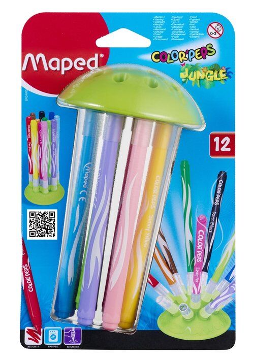 Flamastry Colorpeps jungle innovation 12 sztuk
