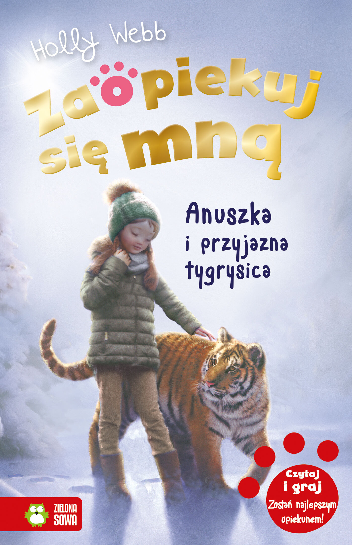 Zaopiekuj się mną. Anuszka i przyjazna tygrysica