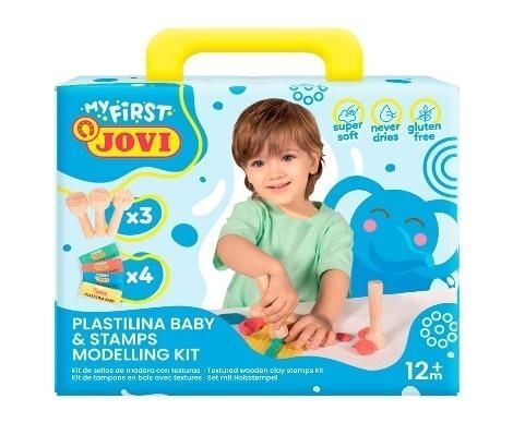 Zestaw plastelina baby plus moje pierwsze stemple