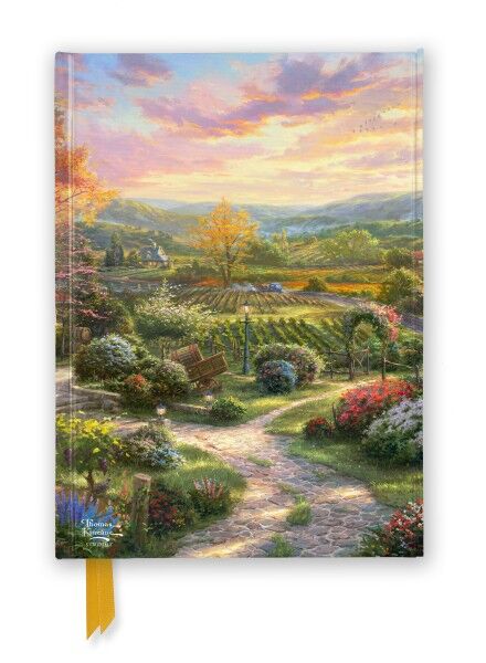 Notatnik A5 linia TW Winnica Thomas Kinkade FTNB340