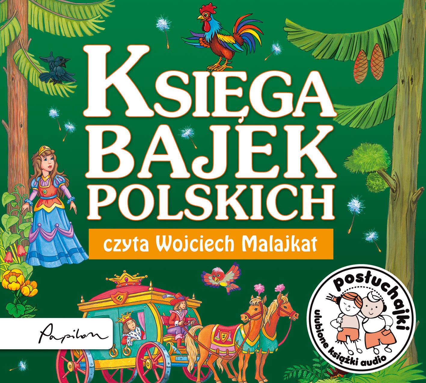 Posłuchajki. Księga bajek polskich (audiobook MP3)