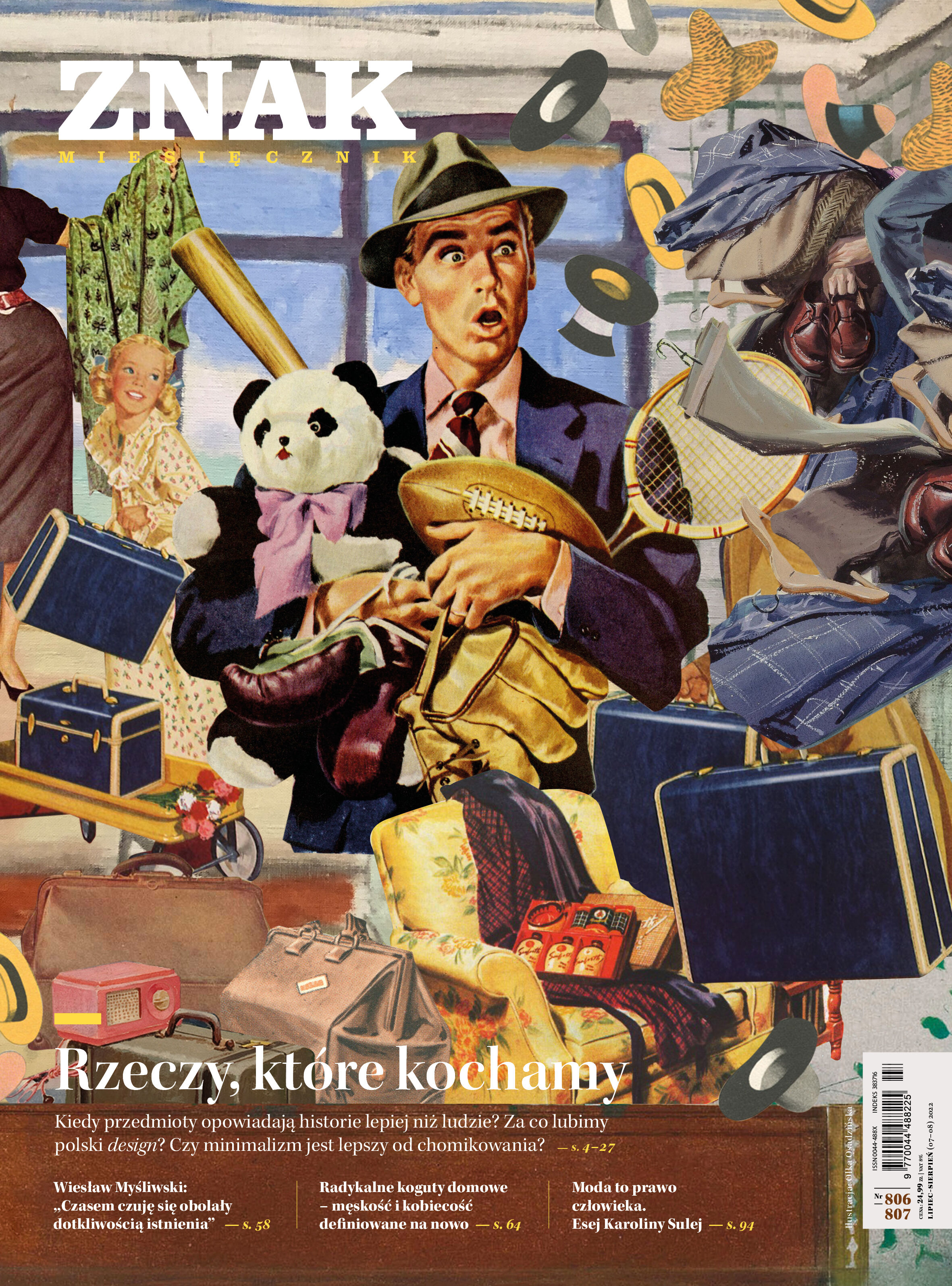 Miesięcznik ZNAK 806 (07-08/2022) Rzeczy, które kochamy