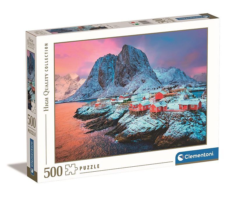 Puzzle 500 hq hamnřy village 35144