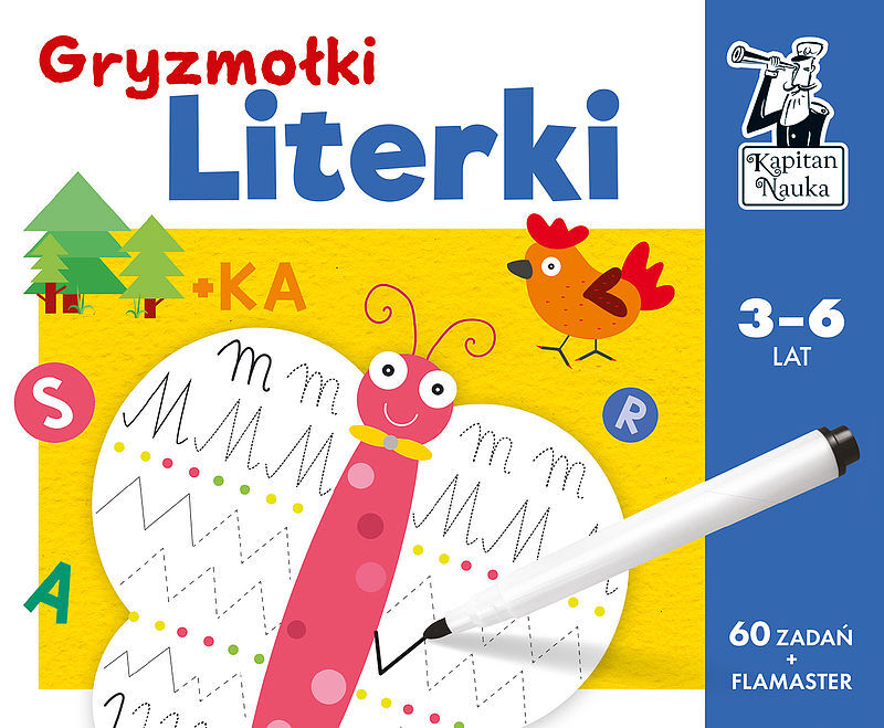 Literki. Gryzmołki. Kapitan Nauka