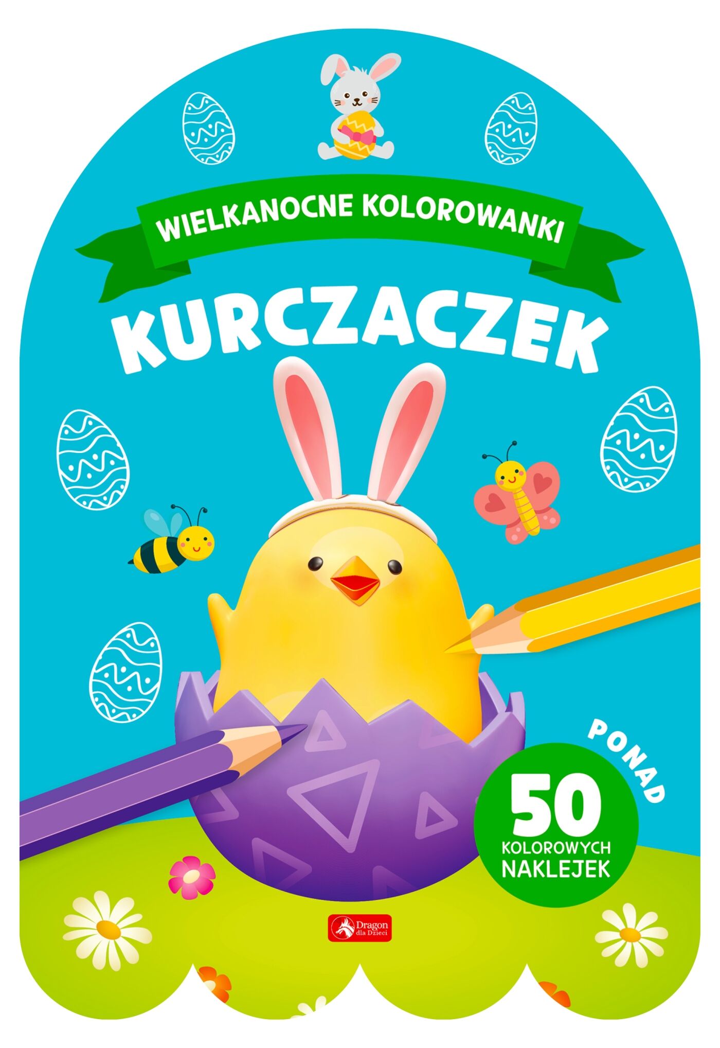 Wielkanocne kolorowanki. Kurczaczek - 2026