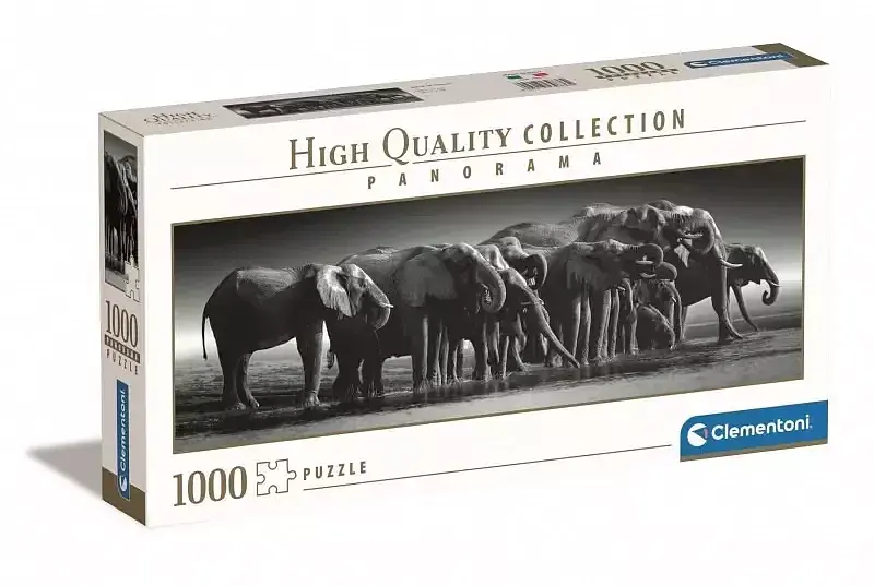 Puzzle 1000 panorama hq herd of giants 39836
