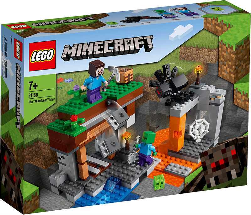 Lego minecraft opuszczona kopalnia 21166