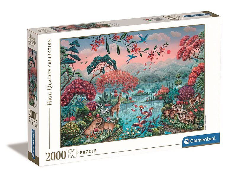 Puzzle 2000 hq the peaceful jungle 32571