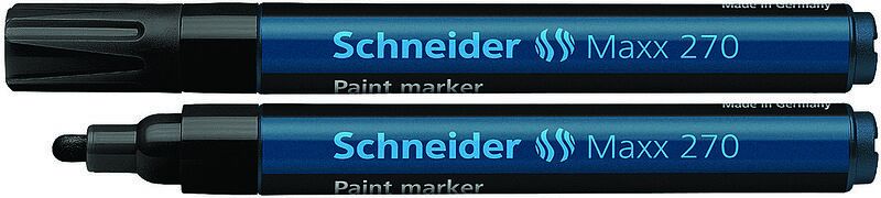 Marker olejowy schneider maxx 270 okrągły 1-3mm czarny