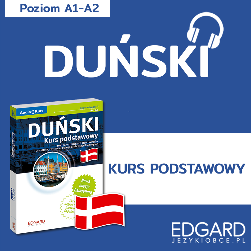 Duński. Kurs podstawowy mp3 (audiobook MP3)