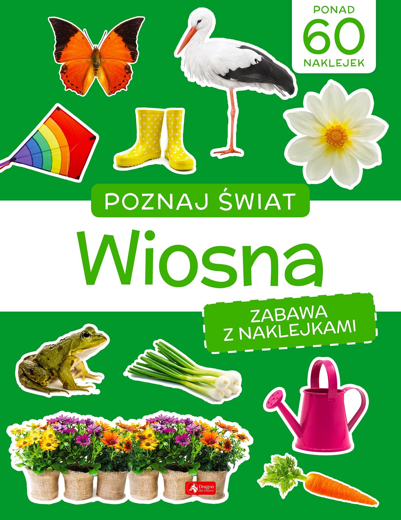 Poznaj świat. Zabawa z naklejkami. Wiosna-2026
