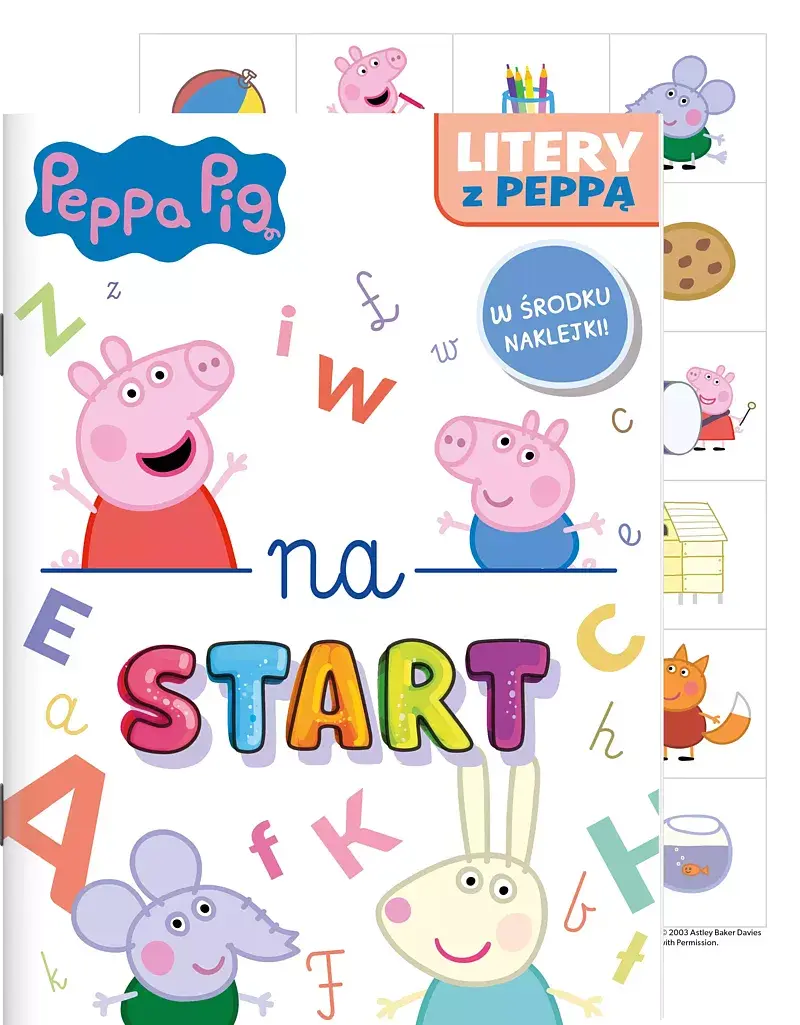 Peppa Pig. Na start… 6. Litery z Peppą