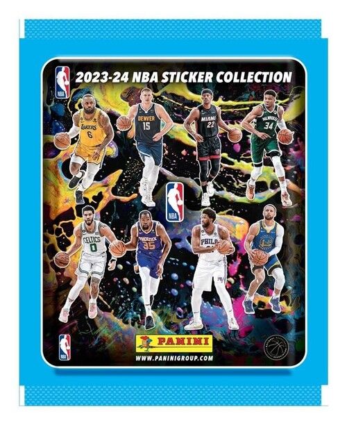 NBA 2023-24 Sticker Collection Saszetka z naklejkami