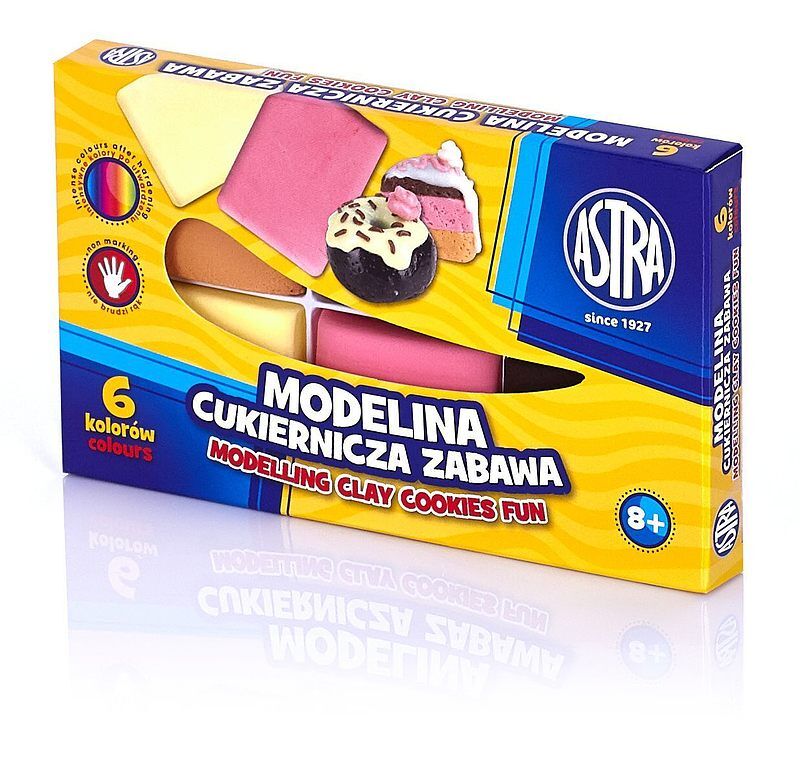 Modelina astra cukiernicza zabawa 6 kolorów