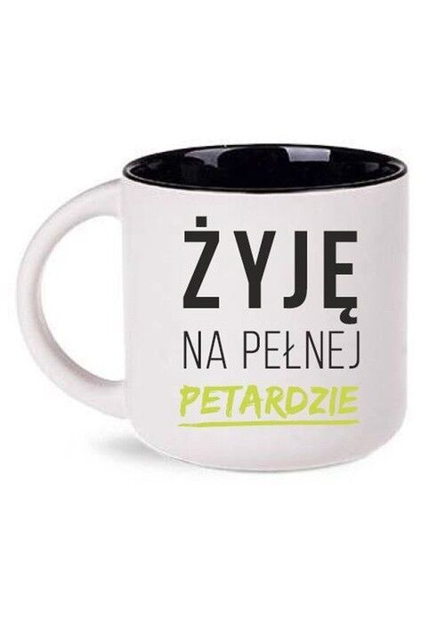 Kubek Kaczkowski Żyję na pełnej petardzie