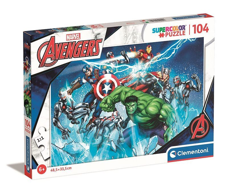Puzzle 104 super kolor marvel avengers 25744
