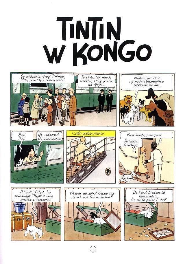 Przygody TinTina - 2 - TinTin w Kongo